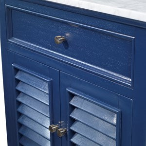 Louvered Medium Bathroom Vanity