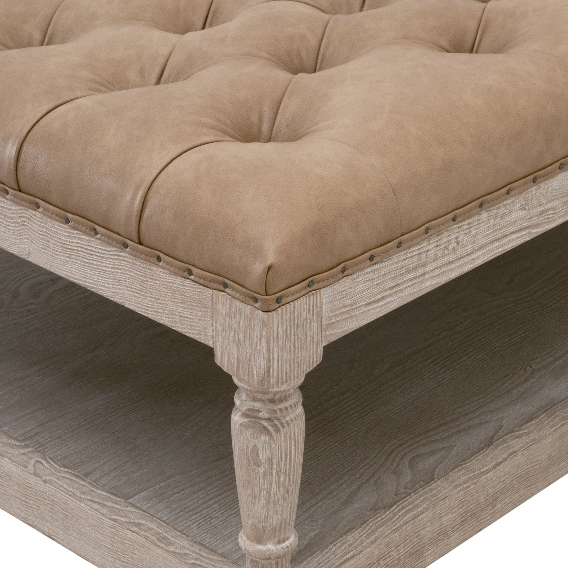 Townsend Tufted Upholstered Coffee Table