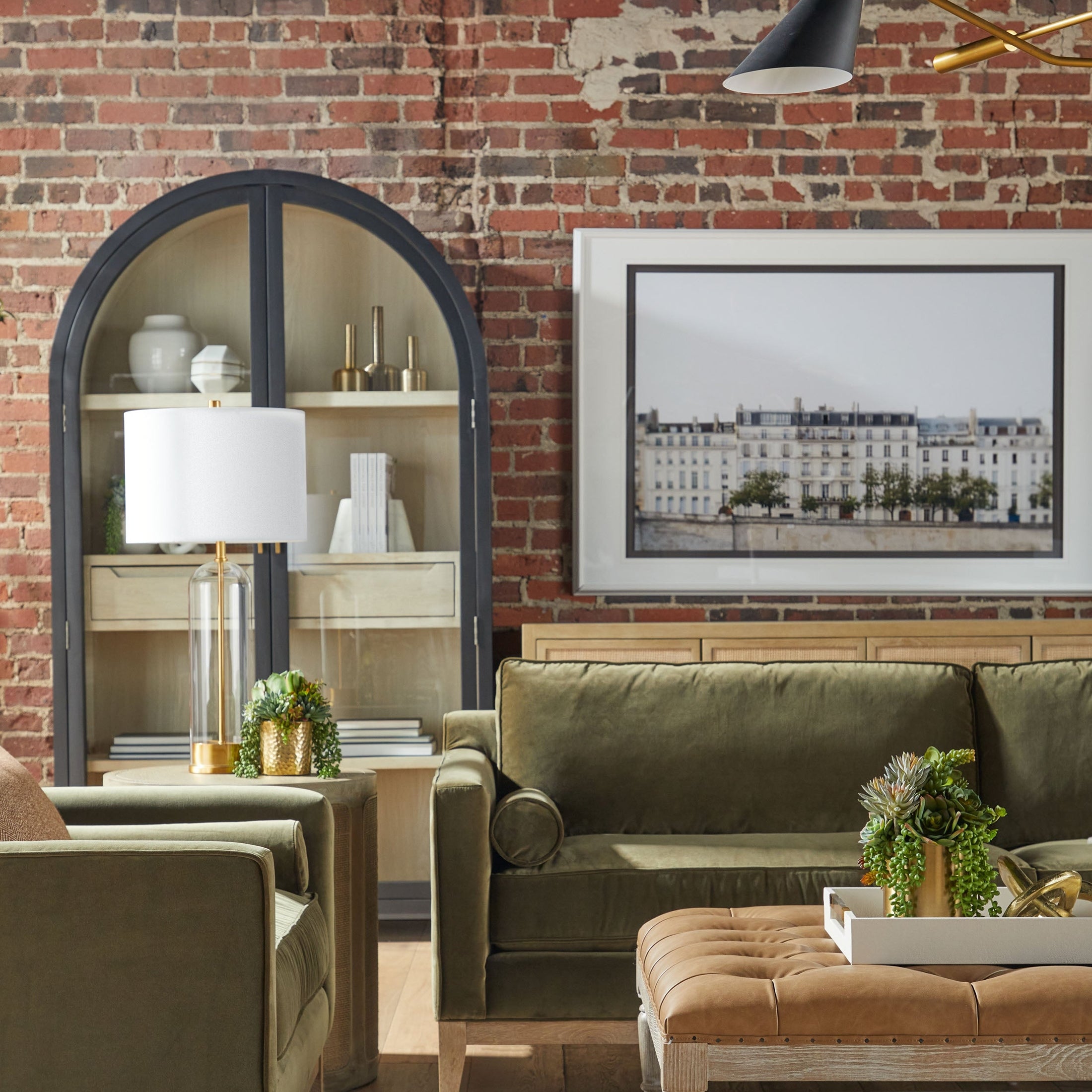 Townsend Tufted Upholstered Coffee Table