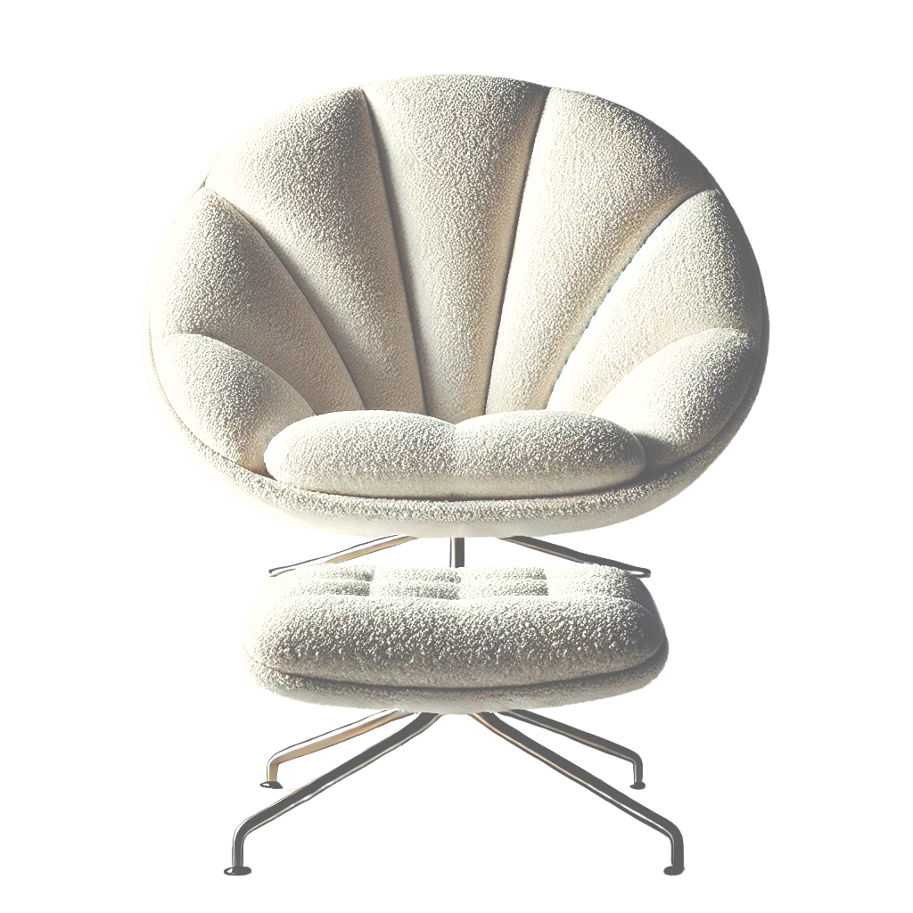 Your Noble Nest Womb Chair and Ottoman