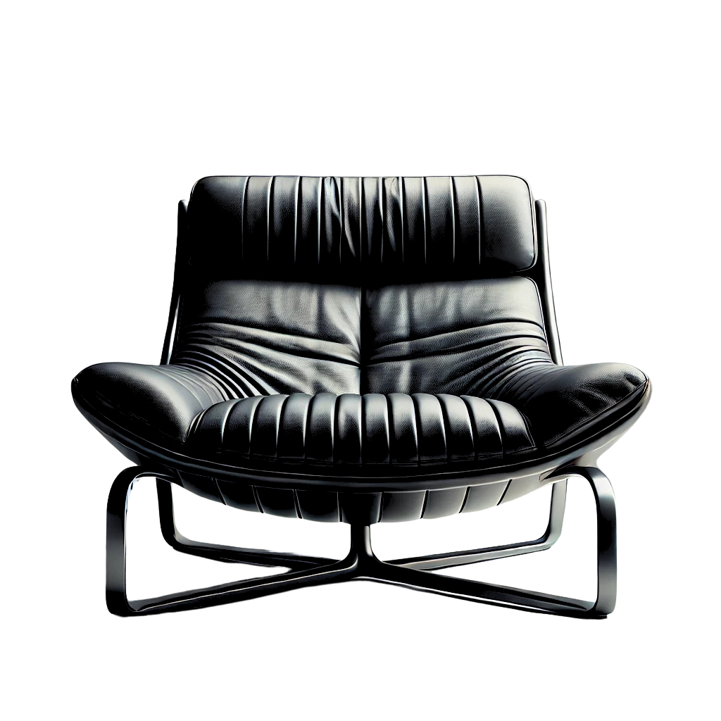 Your Noble Nest Lugano Leather Armchair